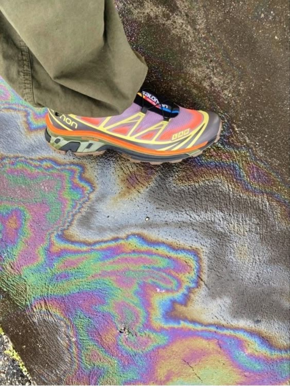 Salomon XT-6 Skyline Moonscape Sneakers - Picture 7 of 11